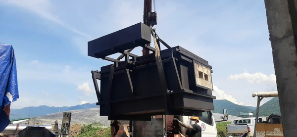 lắp đặt lò đốt xác heo