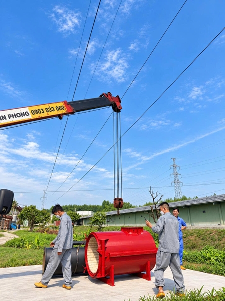 lắp đặt lò đốt
