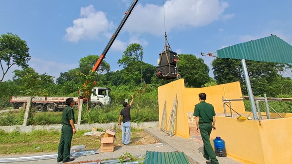 lò tiêu hủy động vật
