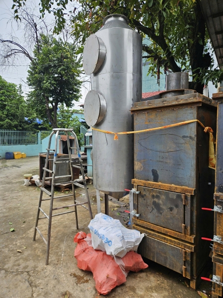 tháp scrubber công nghiệp