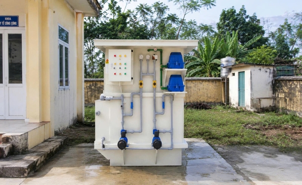 xử lý nước thải trạm y tế