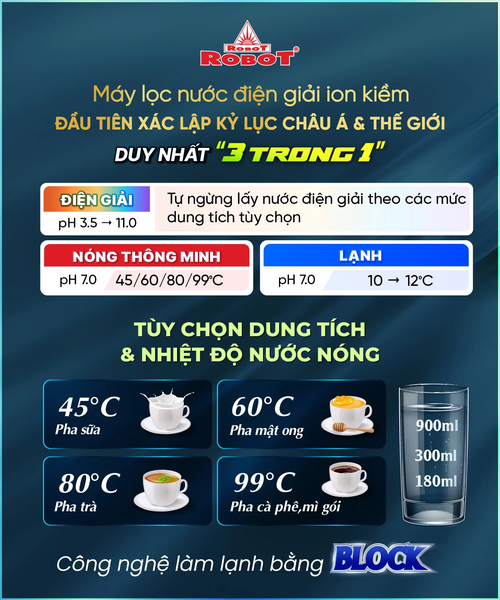 Công nghệ làm lạnh bằng Block cho nước lạnh sâu