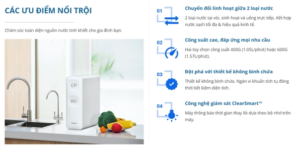 Sản phẩm với thiết kế nhỏ gọn nhưng tích hợp nhiều chức năng tiện lợi
