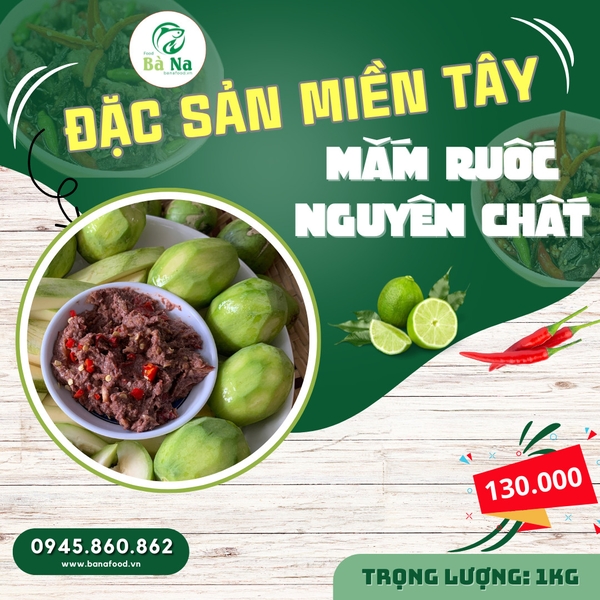 Mắm ruốc nguyên chất