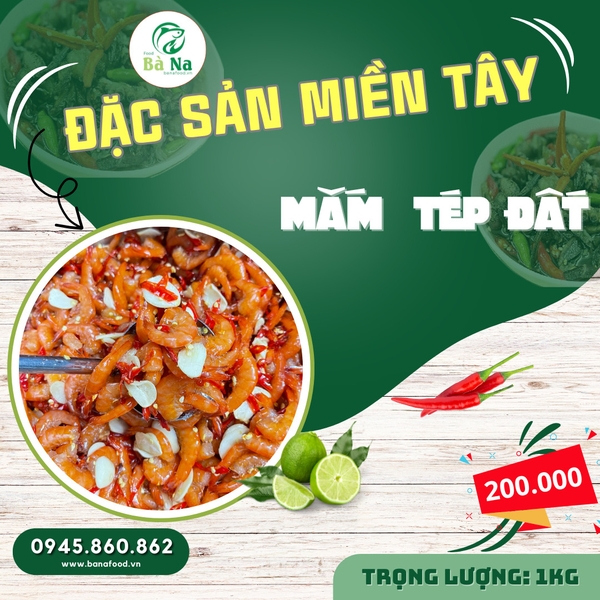 Mắm tép đất thơm ngon đậm vị - Đặc sản Cà Mau