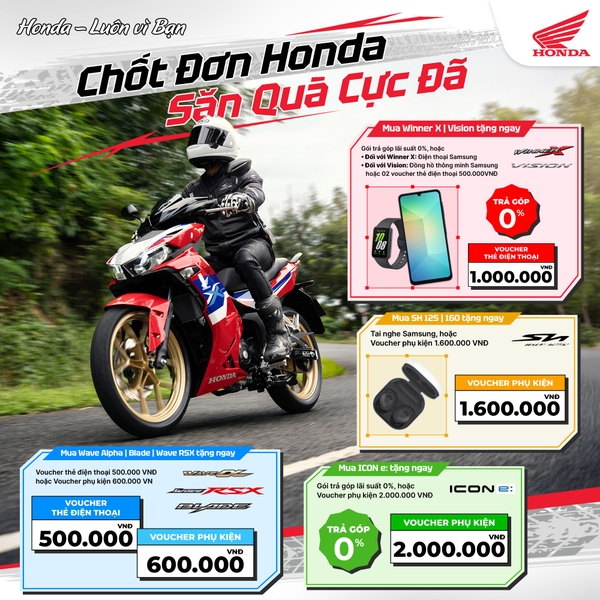 Chọn Honda Winner X - chiến mã quốc dân cho phượt thủ