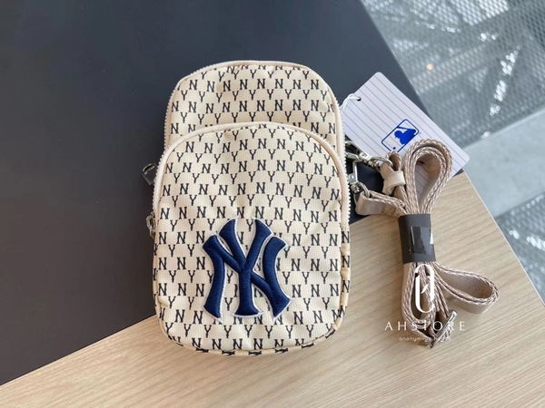 [MLB] Túi Monogram Mini Cross Bag New York Yankees