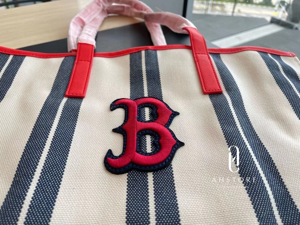 [MLB] Túi Tote Boston Red Sox - Màu Kem