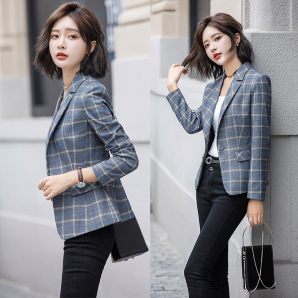 Mã A922: áo vest nữ kẻ sọc suit mỏng lady sang trọng big ...