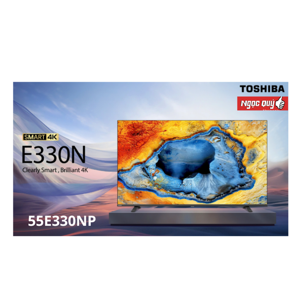 Smart Tivi Toshiba AI 4K 55 inch 55E330MP Mới 100%