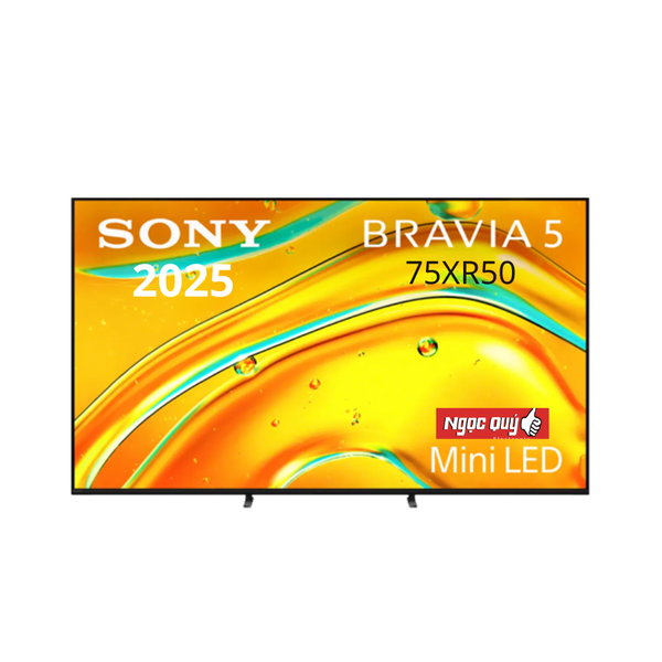 Google Tivi Mini LED Sony 4K 75 inch 75XR50 Mới 100%