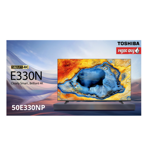 Smart Tivi Toshiba 4K 50 Inch 50E330NP Mới 100%