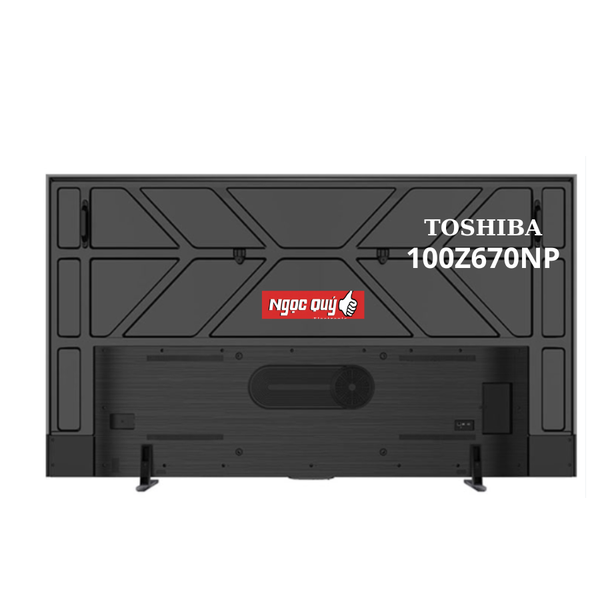 Smart Tivi QLED Toshiba AI 4K 100 inch 100Z670NP Mới 100%