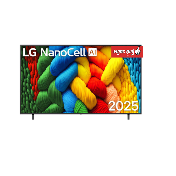 Smart Tivi NanoCell LG AI 4K 55 inch 55NANO80ASA Model 2025