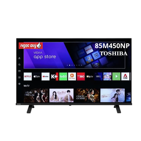 Google Tivi QLED Toshiba AI 4K 85 inch 85M450NP Mới 100%
