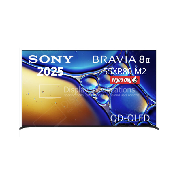 Google Tivi Sony OLED 55 Inch 4K K-55XR80M2 Mới 100% Mẫu 2025 Chính hãng