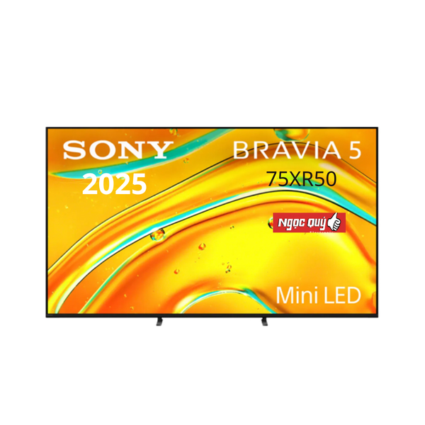 Google Tivi Mini LED Sony 4K 75 inch 75XR50 Mới 100% Mẫu 2025