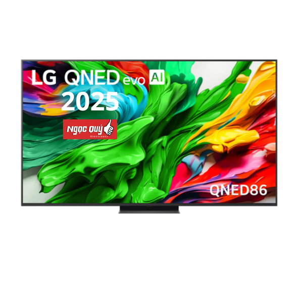 Smart Tivi Qned LG 4K 86 inch 86QNED86ASA Mẫu 2025 Chính hãng Mới 100% Rẻ Nhất