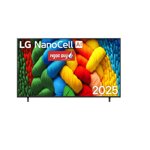 Smart Tivi LG 86 inch 86QNED80ASA QNED AI 4K 2025 Mới 100% Chính Hãng Rẻ Nhất