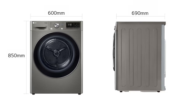 Máy sấy LG heatpump DVHP50P 10.5kg  2023 Chính Hãng