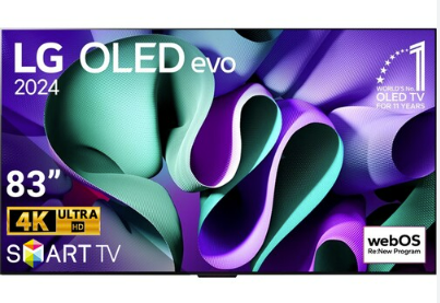 Smart Tivi OLED LG 4K 83 inch 83C4PSA Chính Hãng Mới 100% Giá Rẻ Nhất Hà Nội