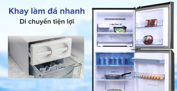 Tủ lạnh Panasonic Inverter 366 lít NR-TL381GPKV Chính Hãng Giá Rẻ