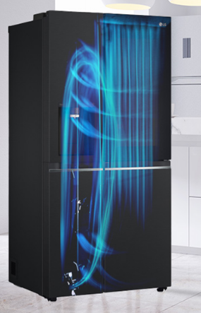 Tủ lạnh LG Inverter 641 lít Side By Side LSI63BLMA