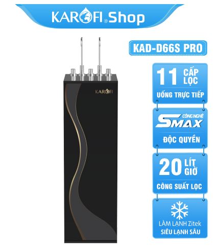 Máy lọc nước nóng lạnh Karofi KAD-D66S Chính Hãng