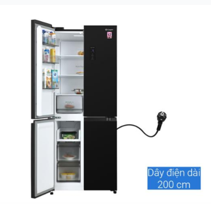 Tủ lạnh Casper Inverter 430 lít Multi Door RM-430PB Mới 100%