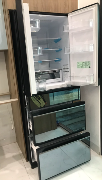 Tủ lạnh Hitachi Inverter 617 lít R-HW620RV X Mới 100% Nguyên hộp