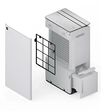 Máy hút ẩm điện tử 30L Sharp DW-T30HV-W