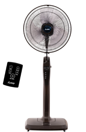 Quạt cây Mitsubishi LV16-RB CY-BW-nâu đậm-đk-Thailand