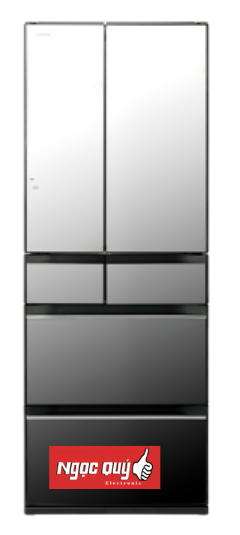 Tủ lạnh Hitachi Inverter 617 lít R-HW620RV X Mới 100% Nguyên hộp