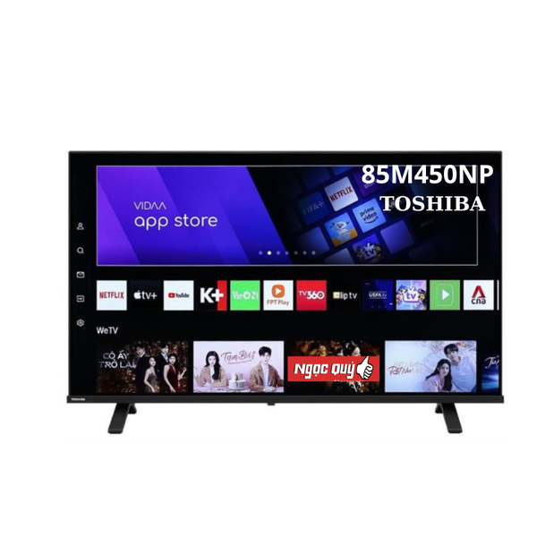 Google Tivi QLED Toshiba AI 4K 85 inch 85M450NP Mới 100%