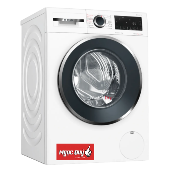 Máy giặt sấy Bosch 10 kg - sấy 6 kg WNA254U0SG Series 6 Máy giặt - Máy sấy 10/6 kg 1400 vòng/phút Mới 100%