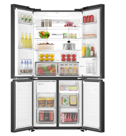 Tủ lạnh Aqua Inverter 522 lít Multi Door AQR-MA600XA(KGL)U1