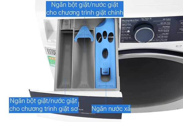 Máy giặt Electrolux  EWF1142Q7WB  Inverter 11 kg