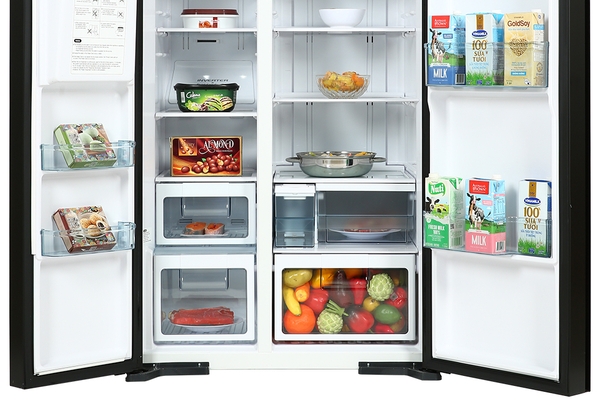 Tủ lạnh Hitachi R-SX800GPGV0 GBK Inverter 573 lít Giá rẻ nhất HN