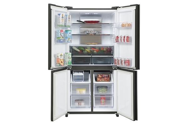 Tủ lạnh Sharp Inverter 572 lít Multi Door SJ-FXP640VG-BK Mới 100%