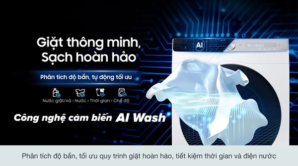 Máy giặt Samsung WW10TP44DSH/SV Inverter 10kg