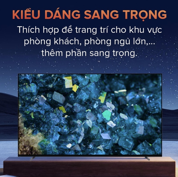 Google Tivi OLED Sony 4K 65 inch XR-65A80M ( 65A80M ) 2024 Chính hãng