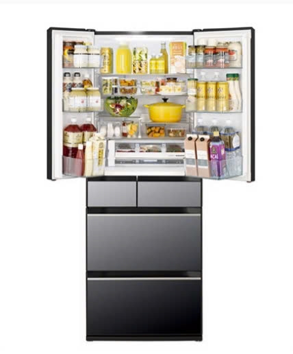 Tủ lạnh Hitachi Inverter 617 lít R-HW620RV XK 6 Cửa Mới 100% Chính hãng