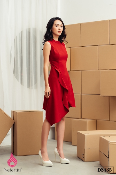 3D3435 - ĐẦM ĐỎ CÁCH ĐIỆU