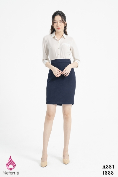 2J388 - CHÂN VÁY DÁNG ÔM