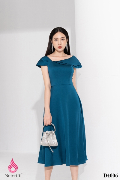 1D4006 - ĐẦM LỤA DÁNG DÀI