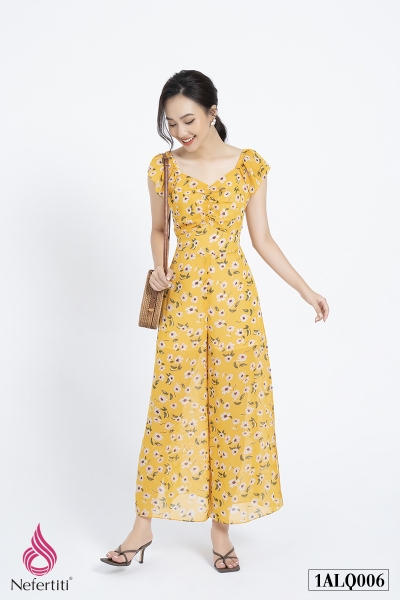1ALQ006 - JUMPSUIT HỌA TIẾT
