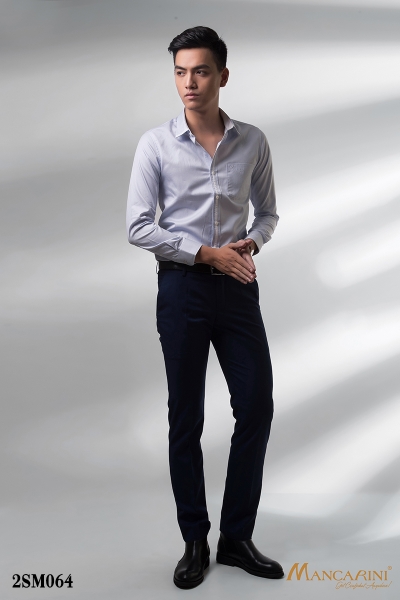 2SM064 - SƠ MI PHỐI KẺ