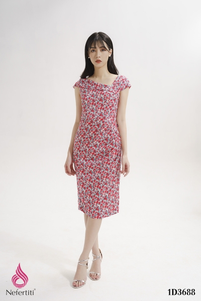 1D3688 - ĐẦM HOA NHÍ DÁNG A