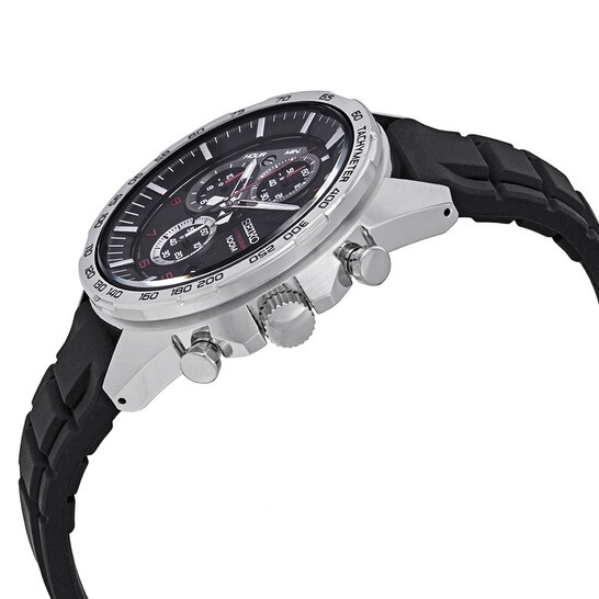 Đồng hồ nam cao su đen mặt số Chronograph - ASSB325P1 | Dai's House