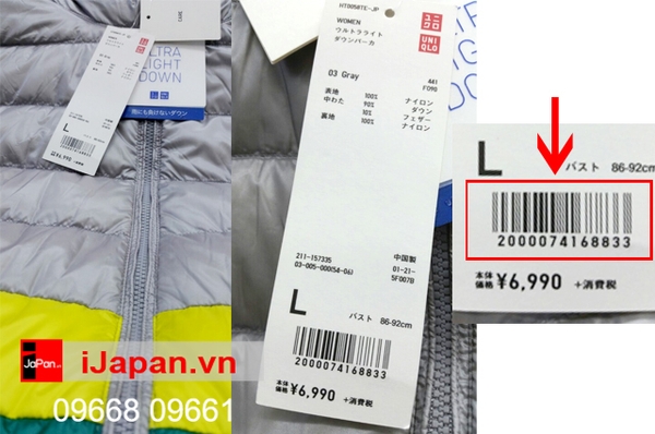 iJapan Store: Hướng dẫn cách nhận biết quần áo Uniqlo chính hãng Nhật Bản